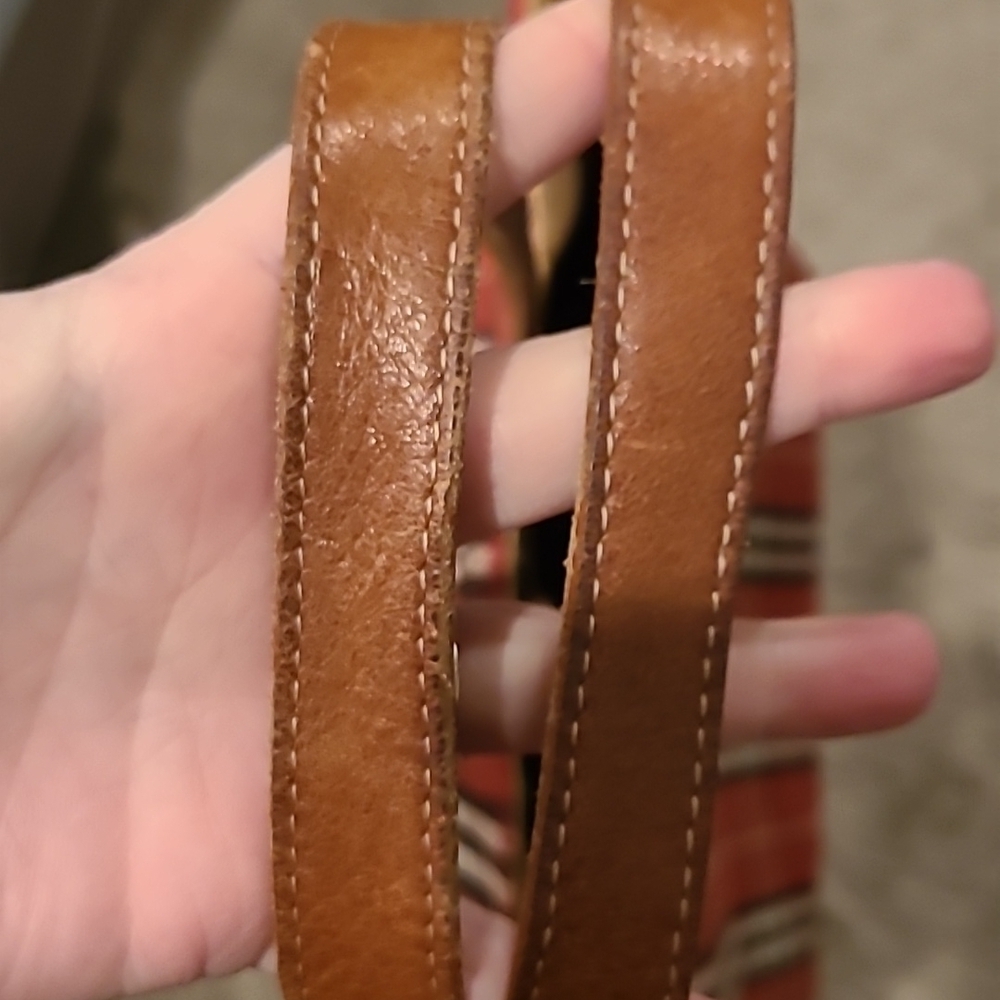 Burberry Red check tote bag - Picture 14 of 14
